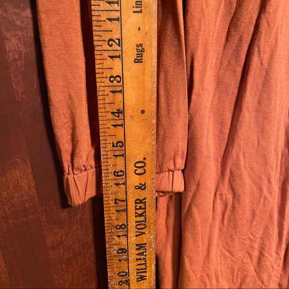 Ann Taylor pumpkin ¾ sleeve rayon top - Picture 12 of 12